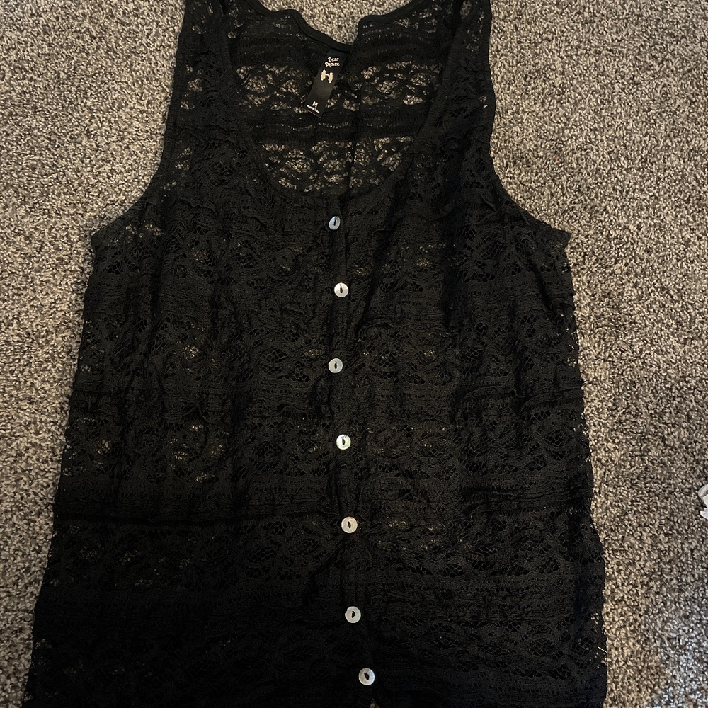 Lace vest